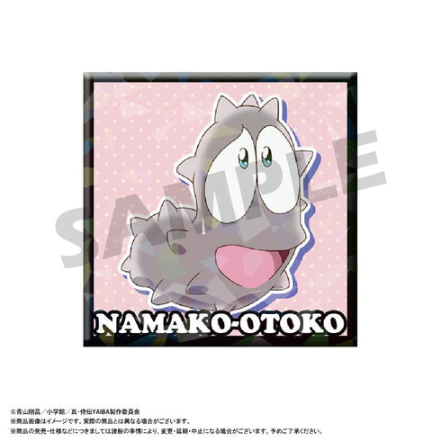 『真・侍伝YAIBA』スクエアホロ缶バッジ【BOX】